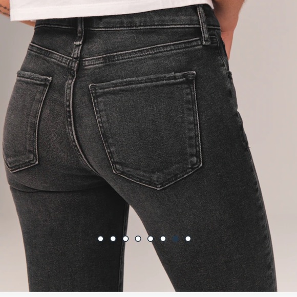 NWT Abercrombie & Fitch Mid Rise Super Skinny Ankle Jean - Picture 4 of 5